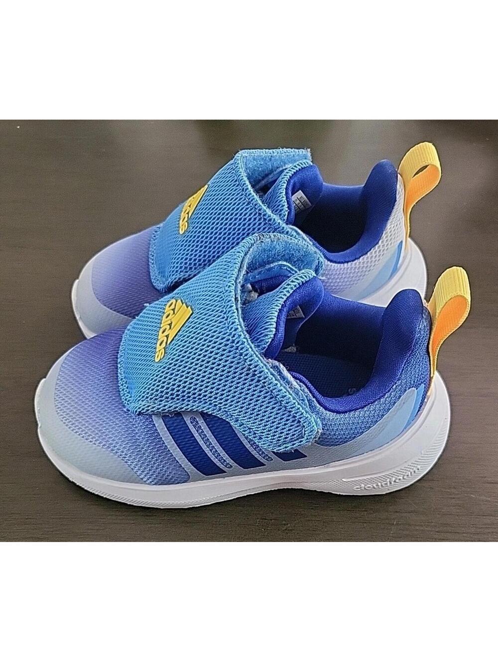 Adidas Toddler Running Shoe Size 6T - LikeNew - Picture 2 of 9